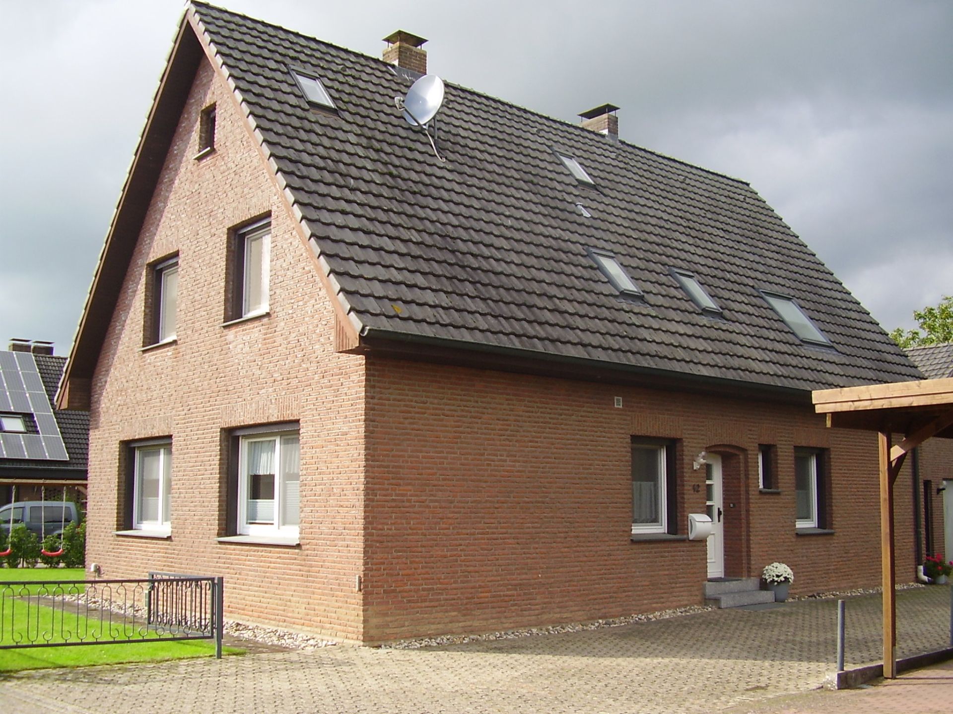 Fewo Hülkenberg Sicht auf das Haus Fewo Hülkenberg Sicht auf das Haus