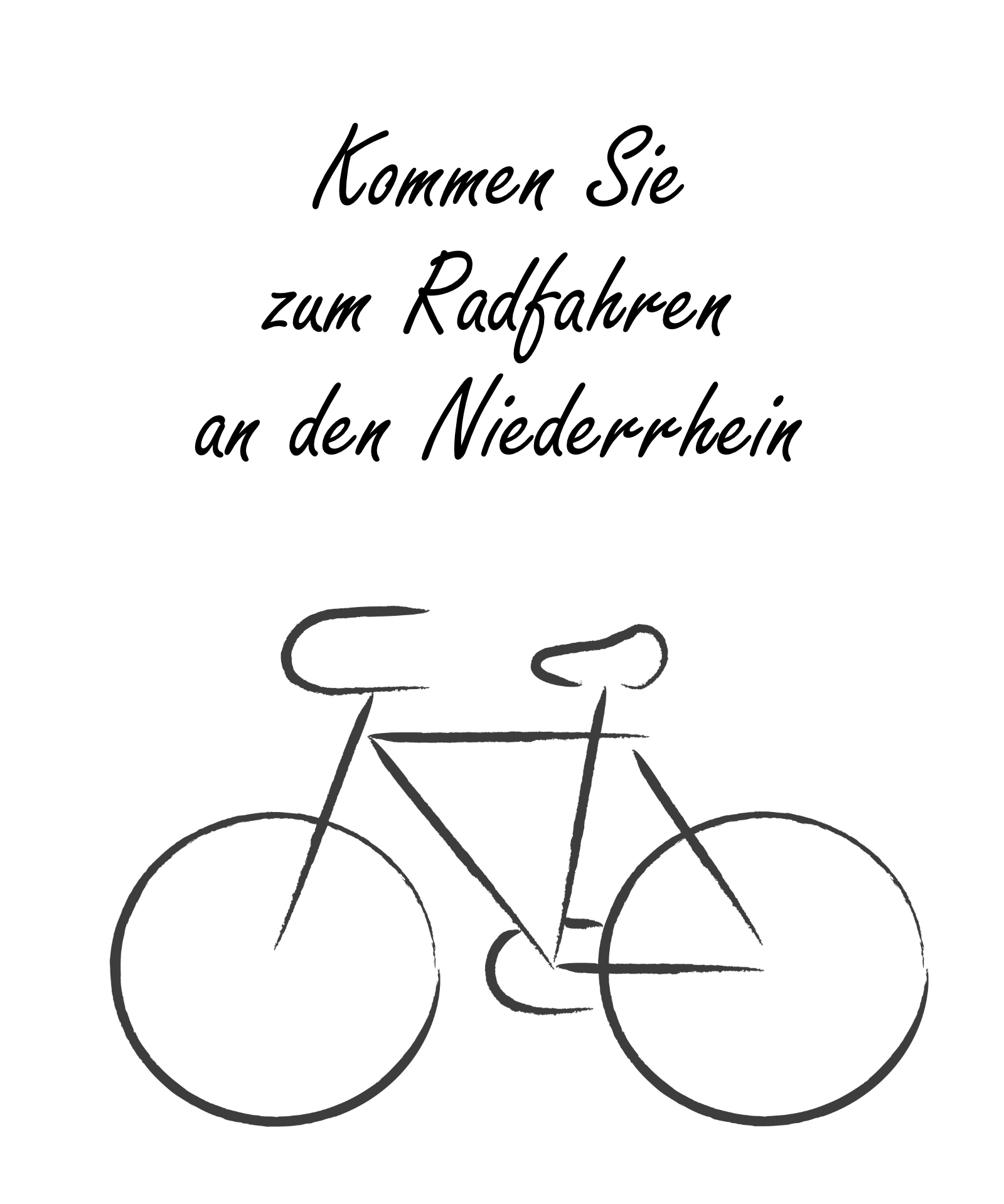 Radfahren am Niederrhein Radfahren am Niederrhein